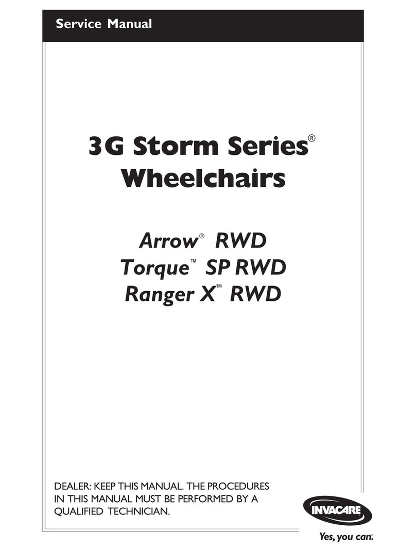 Invacare Arrow RWD User manual