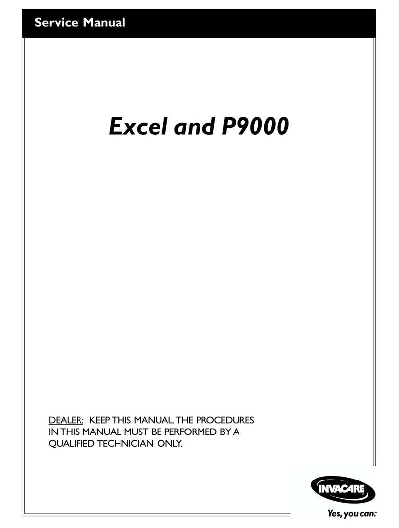 Invacare Power 9000 User manual