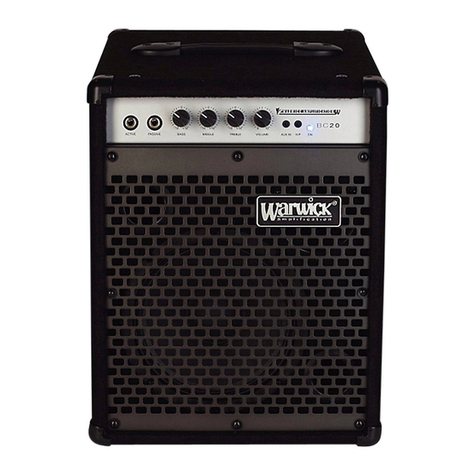 Warwick BC10 User manual