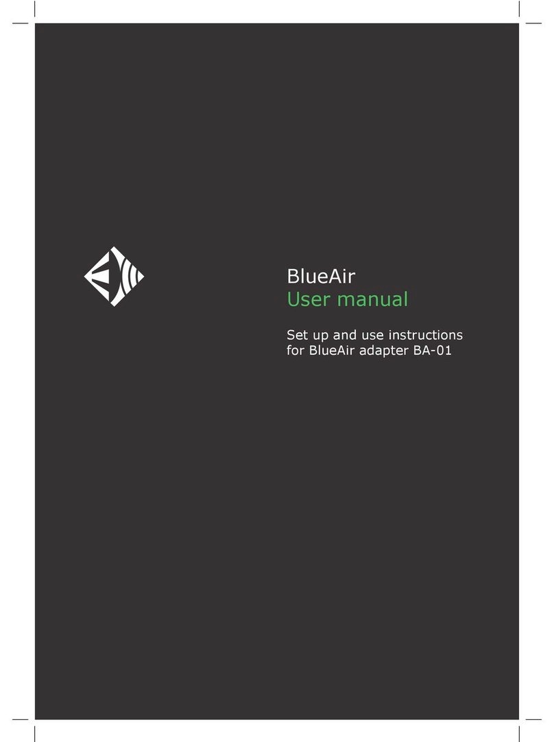 Blueair BA-01 user manual