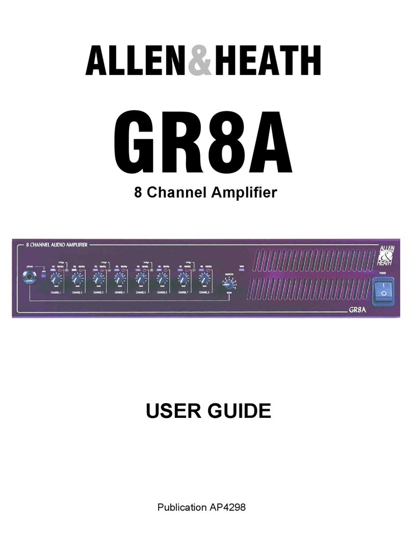 ALLEN & HEATH GR8A user guide