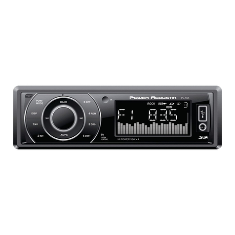 PowerAcoustik PL-10A owner's manual