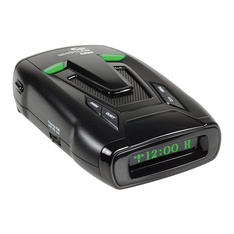 Whistler CR90 User manual