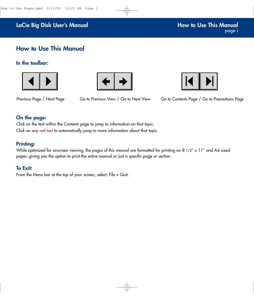 LaCie LaCie Ethernet Big Disk User manual
