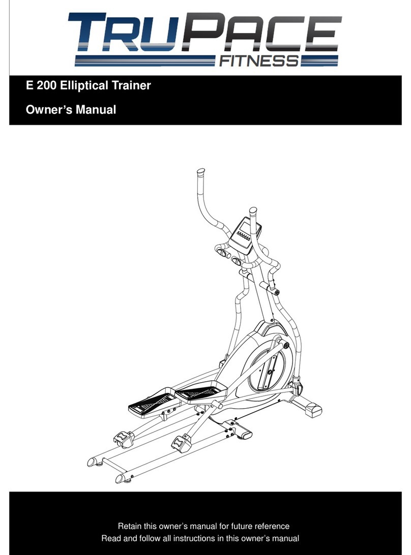 TruPace E 200 owner's manual