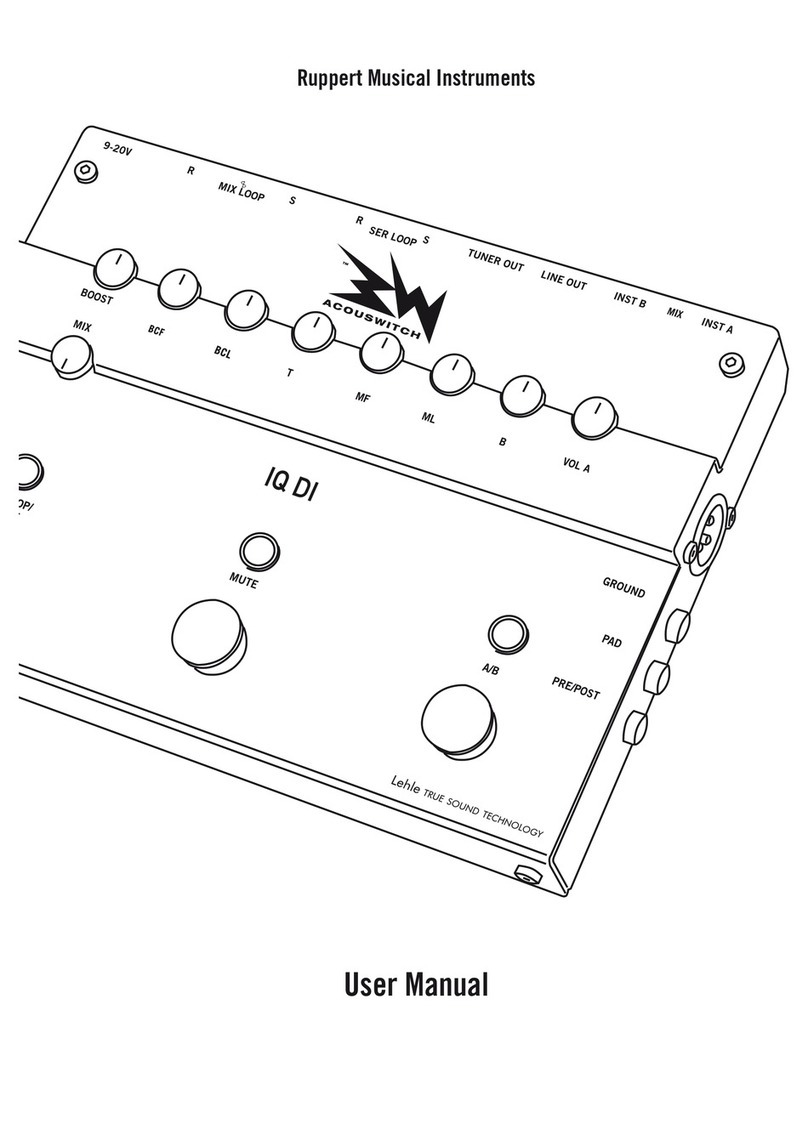 RMI Acouswitch IQ DI user manual