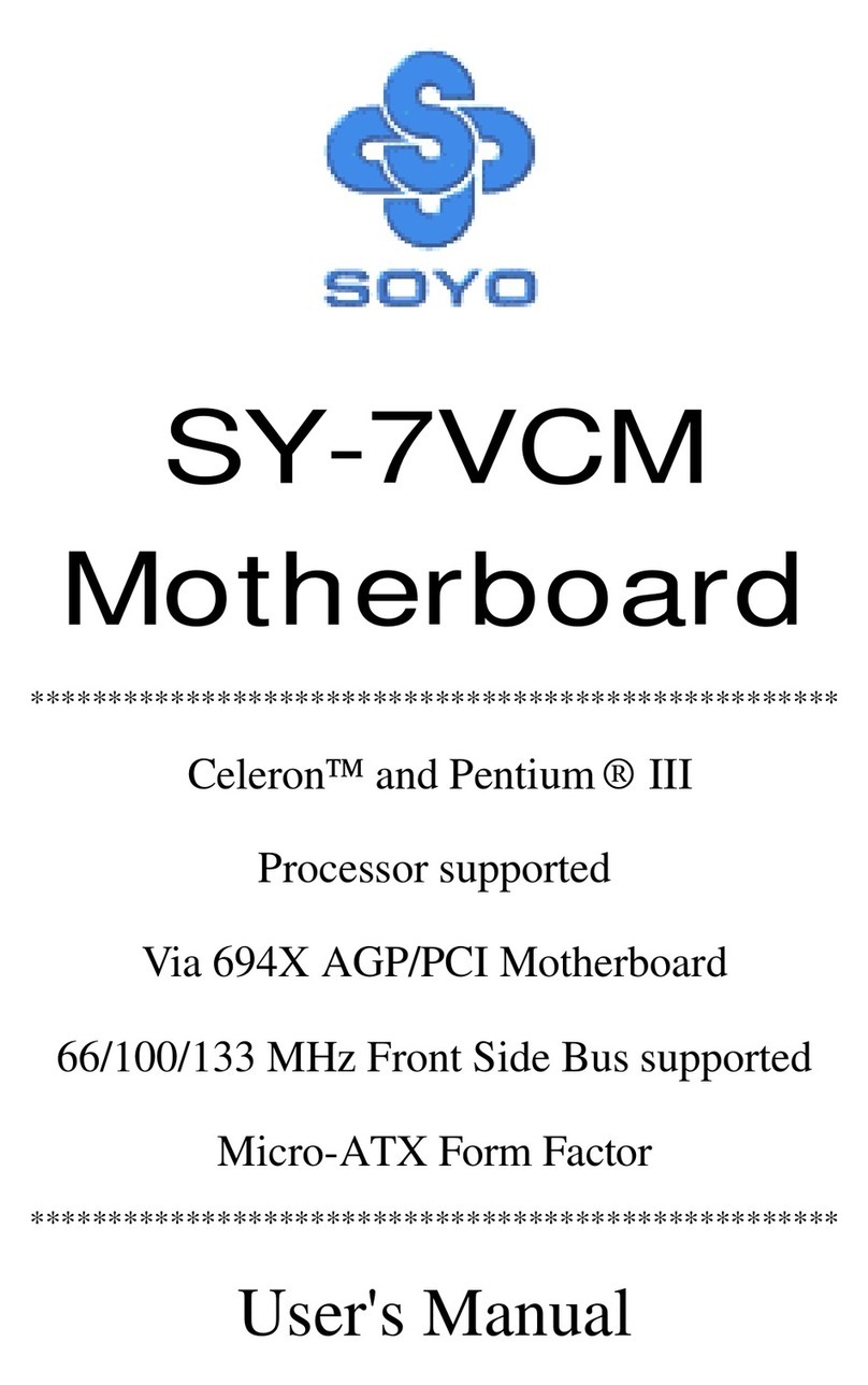 SOYO SY-7VCM User manual