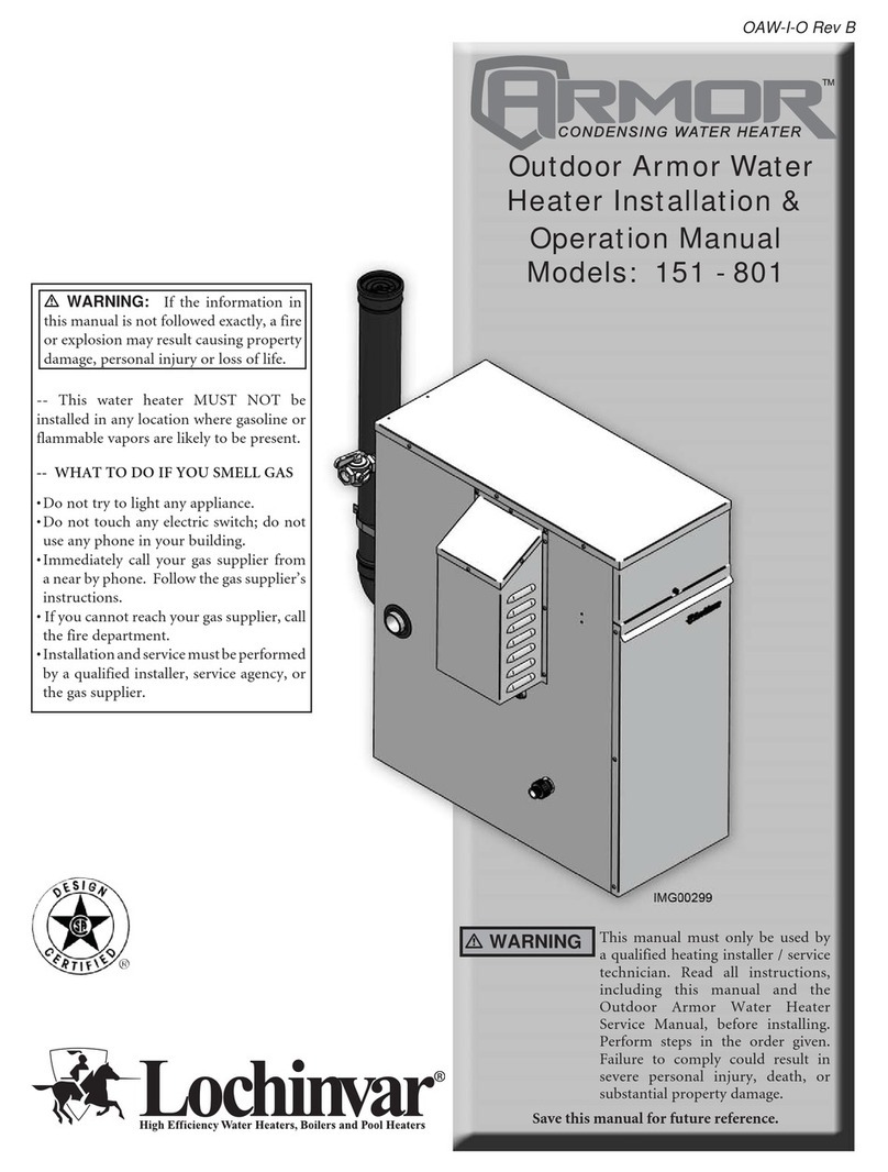 Armor 151 Operation manual