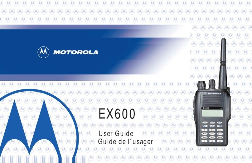 Motorola EX600 user guide