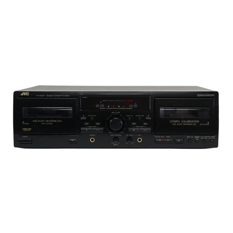 JVC TD-W354B User manual