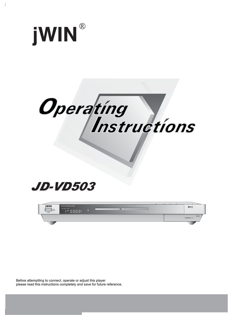 jWIN JD-VD503 User manual