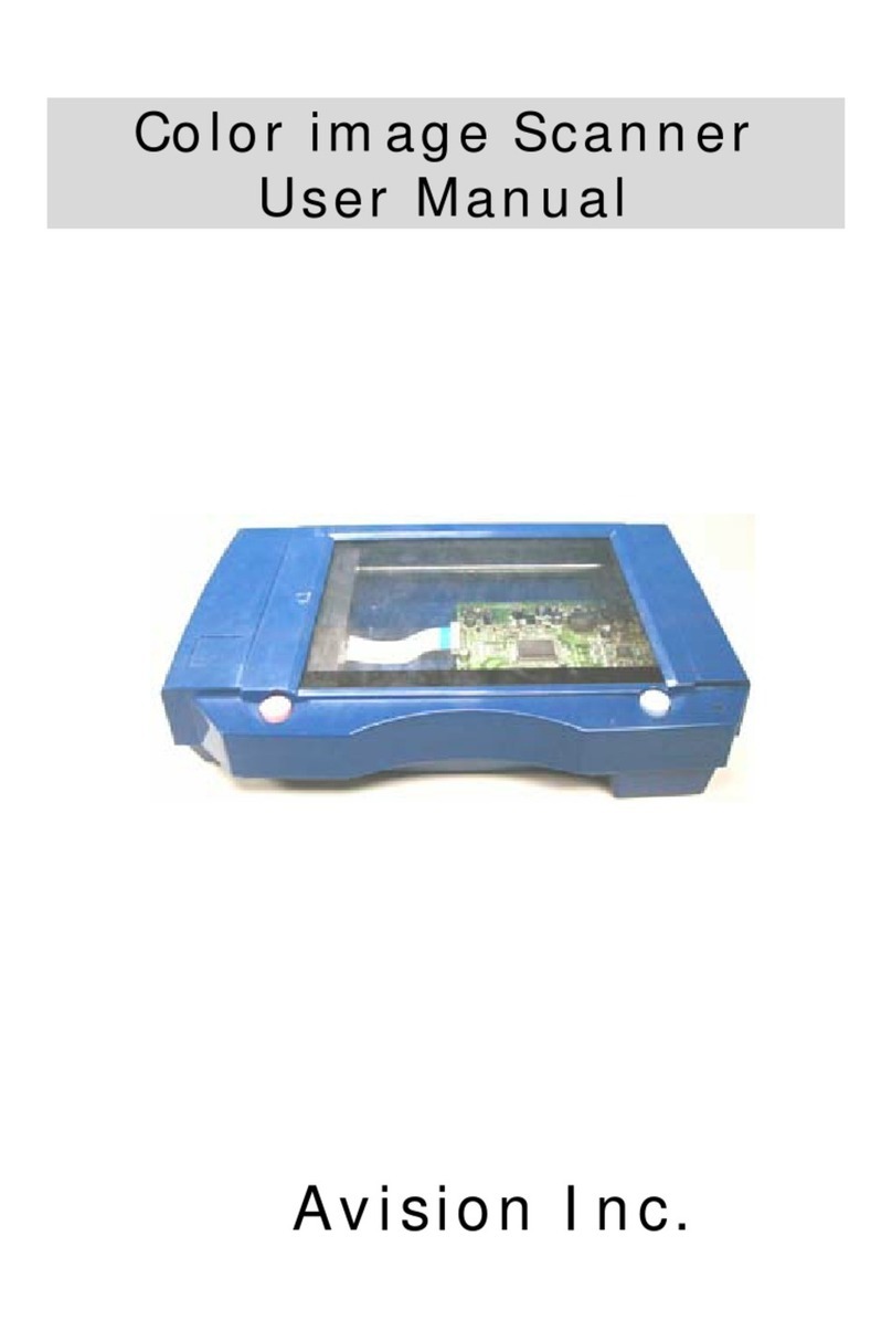 Avision AVA6 User manual