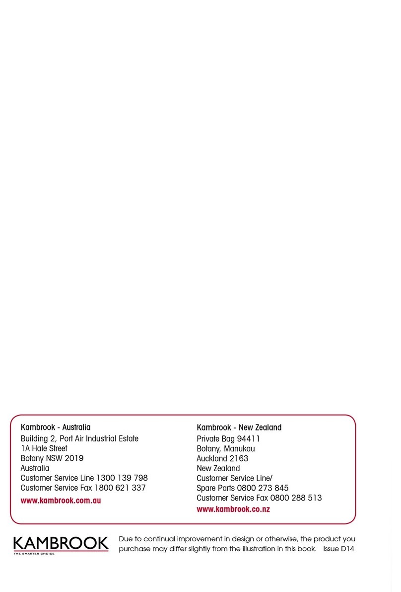 Kambrook PowerMix KMX200 Instruction booklet