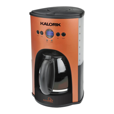 Kalorik COFFEE MAKER CAFETIERA USK CM 25282 User manual