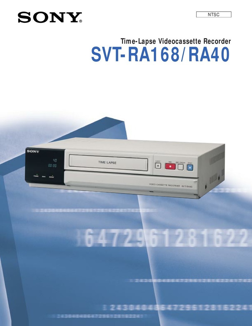 Sony SVT-RA168 User manual
