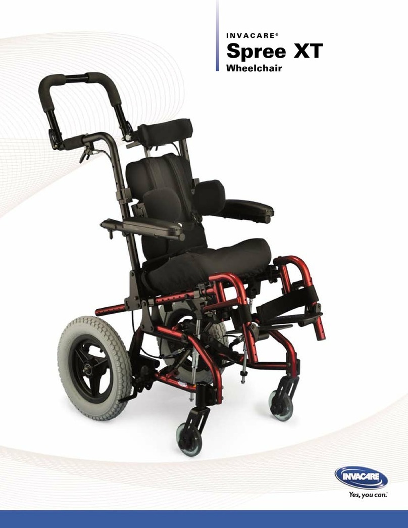 Invacare Spree XT User manual Invacare Spree XT User manual