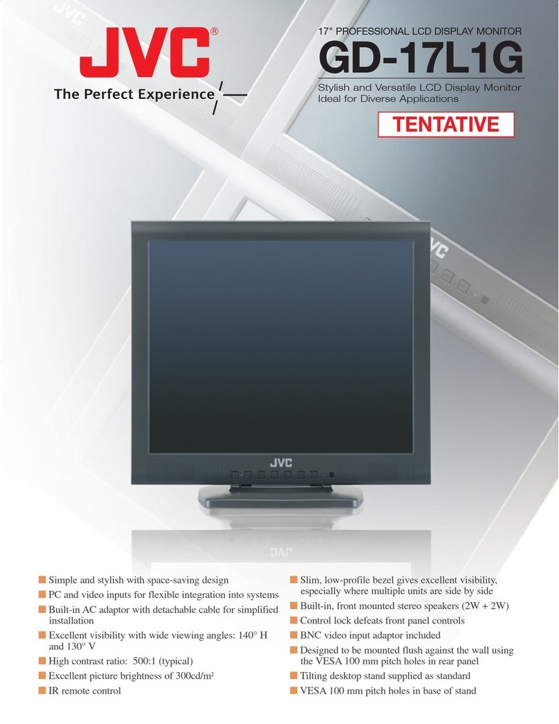 JVC GD-17L1G User manual JVC GD-17L1G User manual
