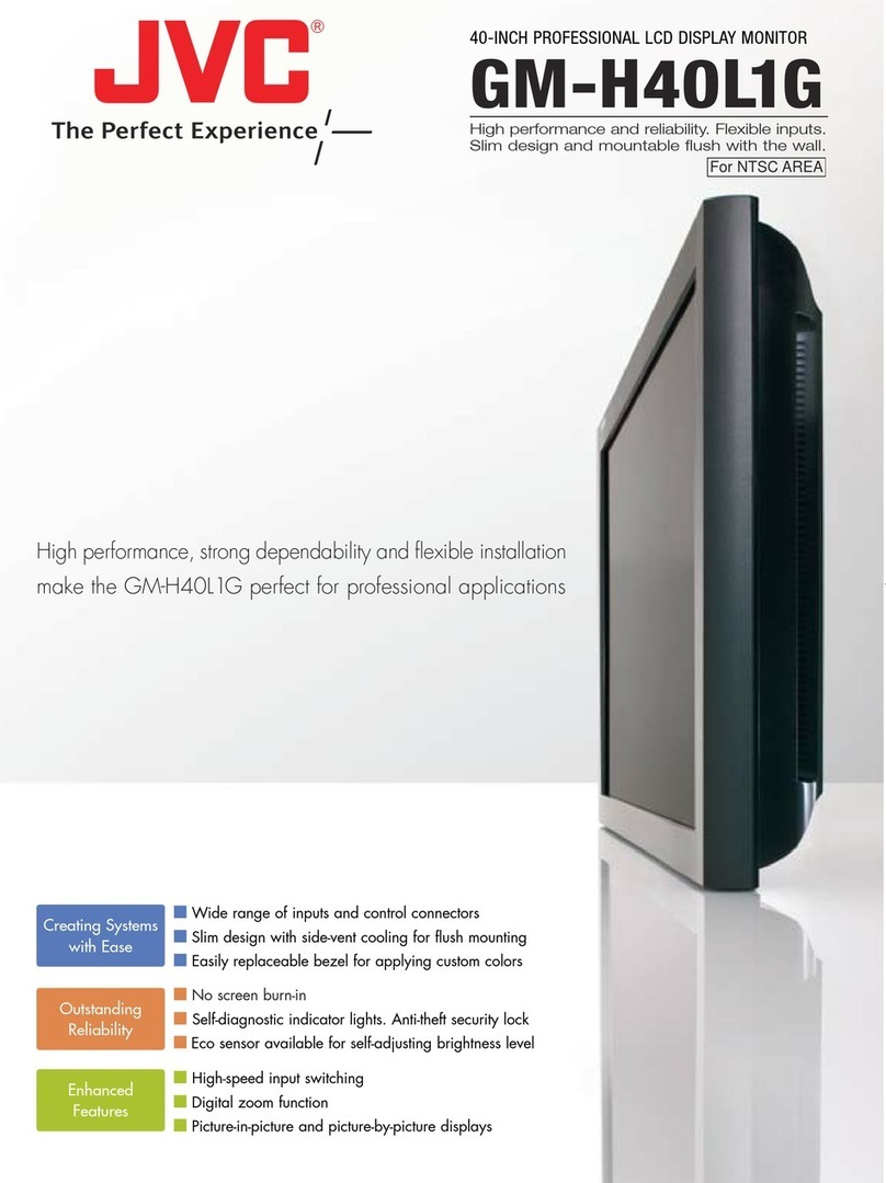 JVC GM-H40L1G User manual