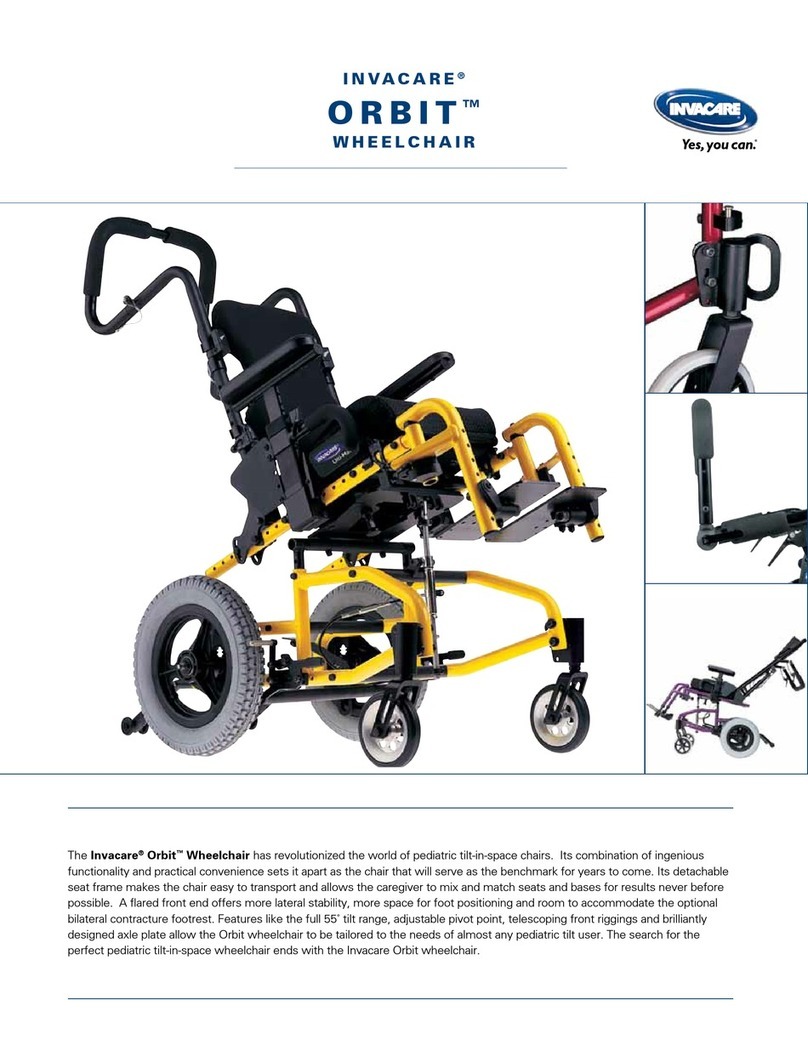 Invacare OrbIt User manual Invacare OrbIt User manual