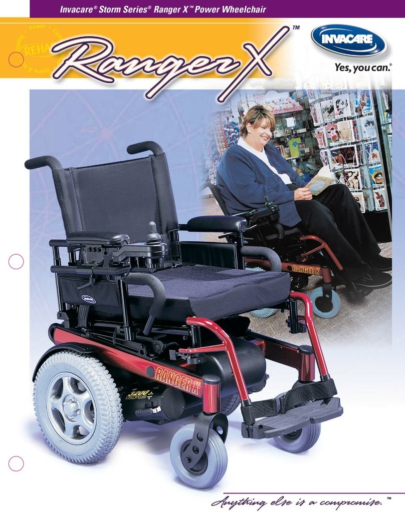 Invacare Ranger X User manual