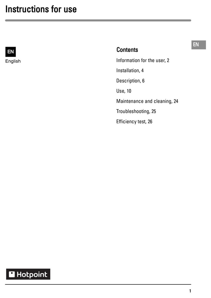 Hotpoint CZ5700950 Instructions for use