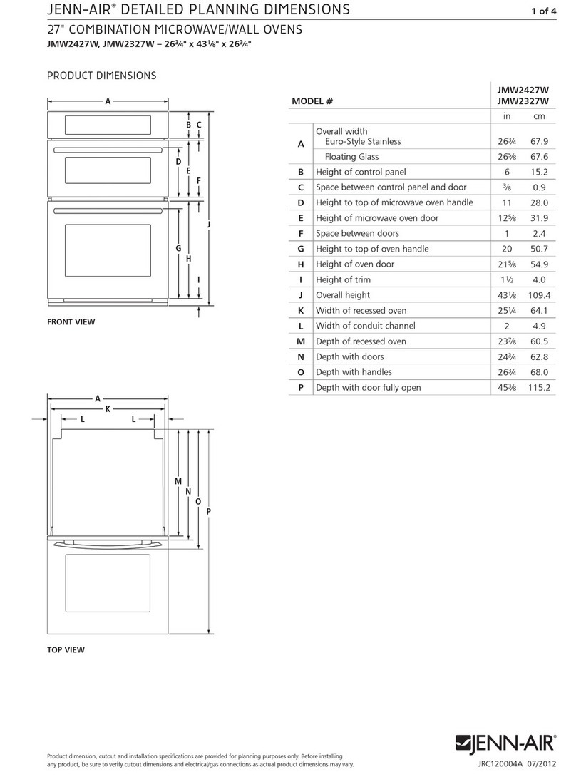 Jenn-Air JMW2427W User guide