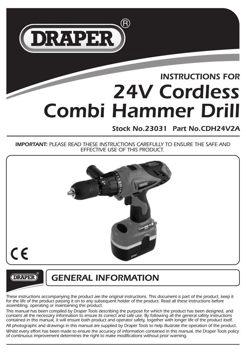 Draper CDH24V2A instructions