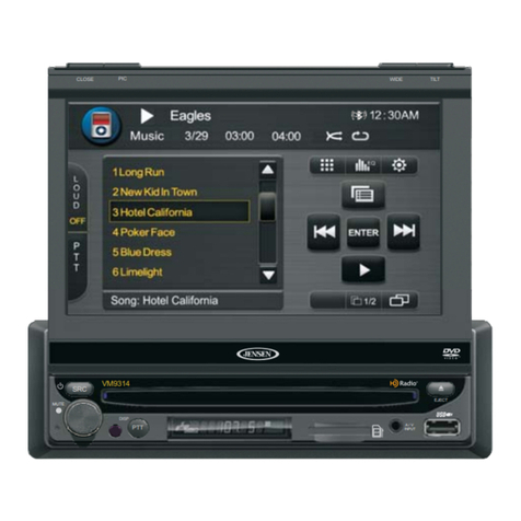 Jensen VM9314 User manual