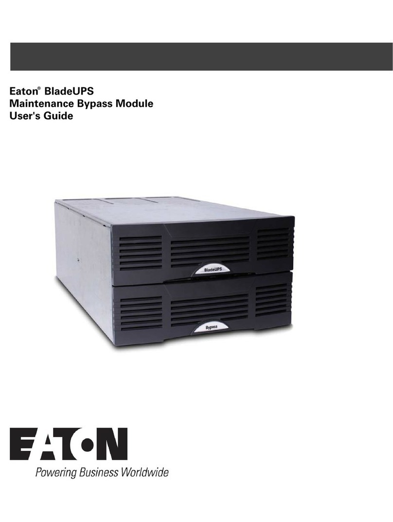 Eaton BladeUPS none user guide