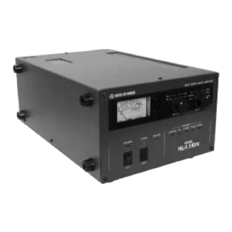 Tokyo Hy-Power HL-1.1KFX User manual Tokyo Hy-Power HL-1.1KFX User manual