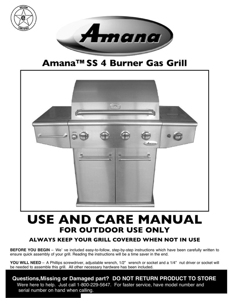 Amana SS 4 User manual