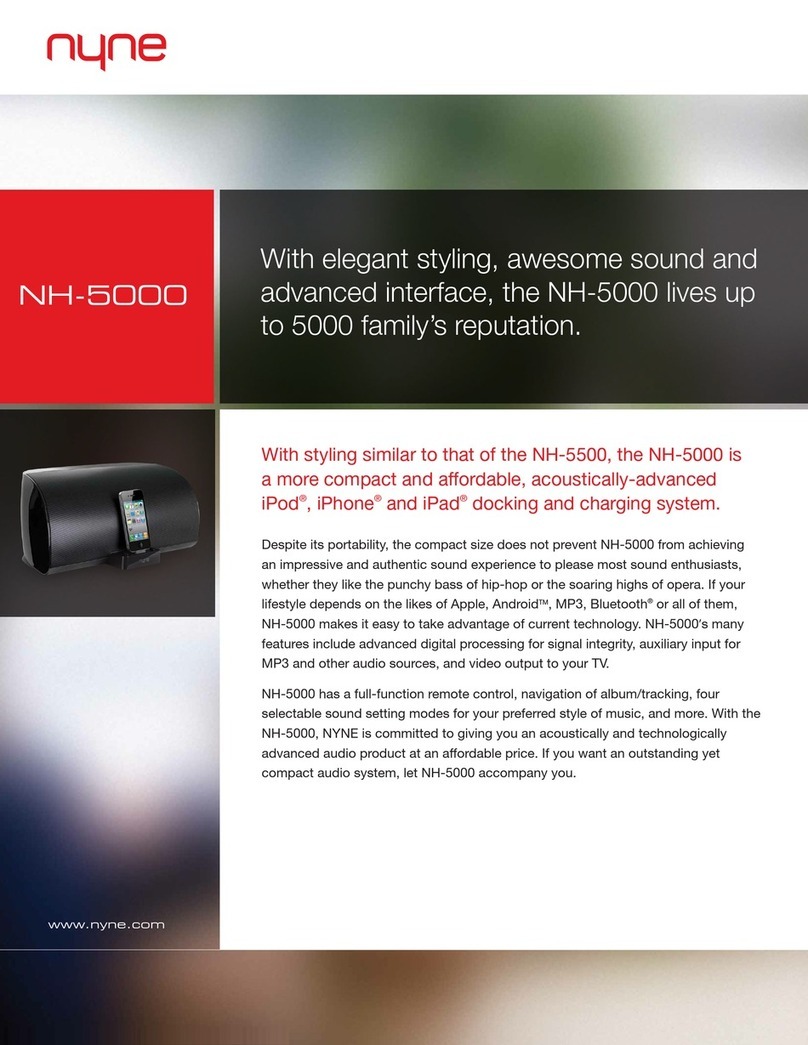 Nyne Home Audio NH-5000 specification
