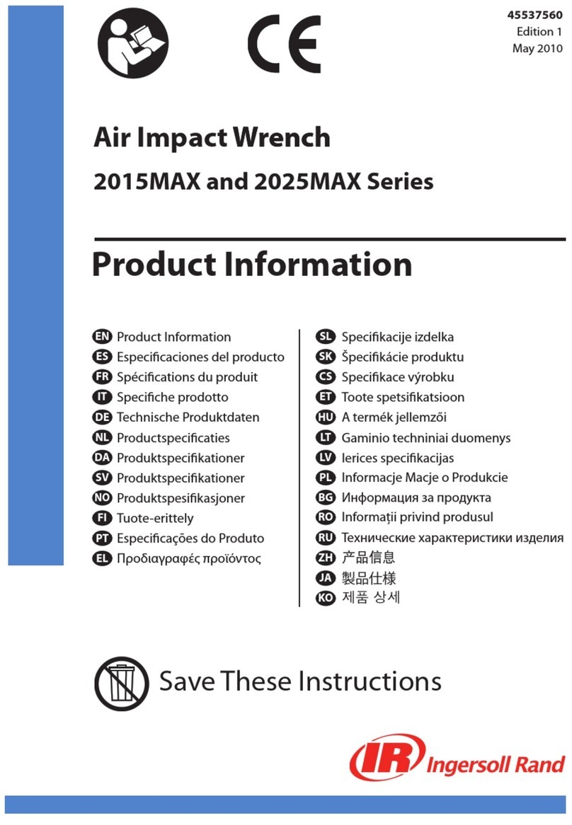 Ingersoll-Rand 2015 MAX Series Product information