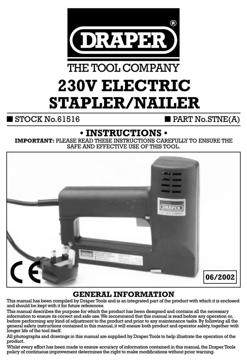 Draper STNE User manual