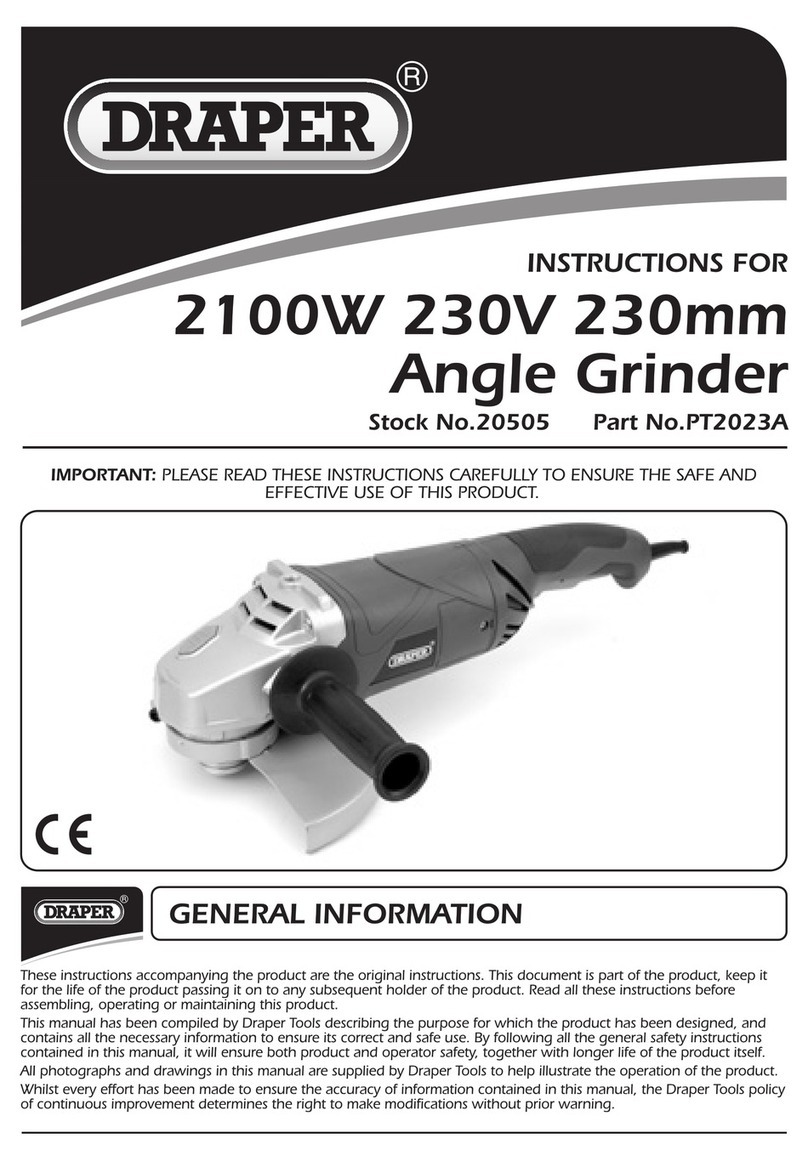 Draper PT2023A User manual Draper PT2023A User manual