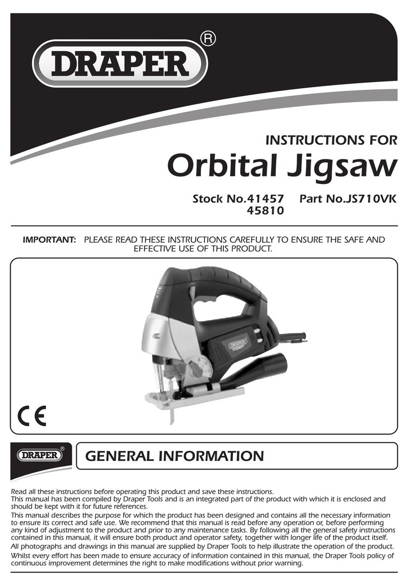 Draper JS710VK instructions