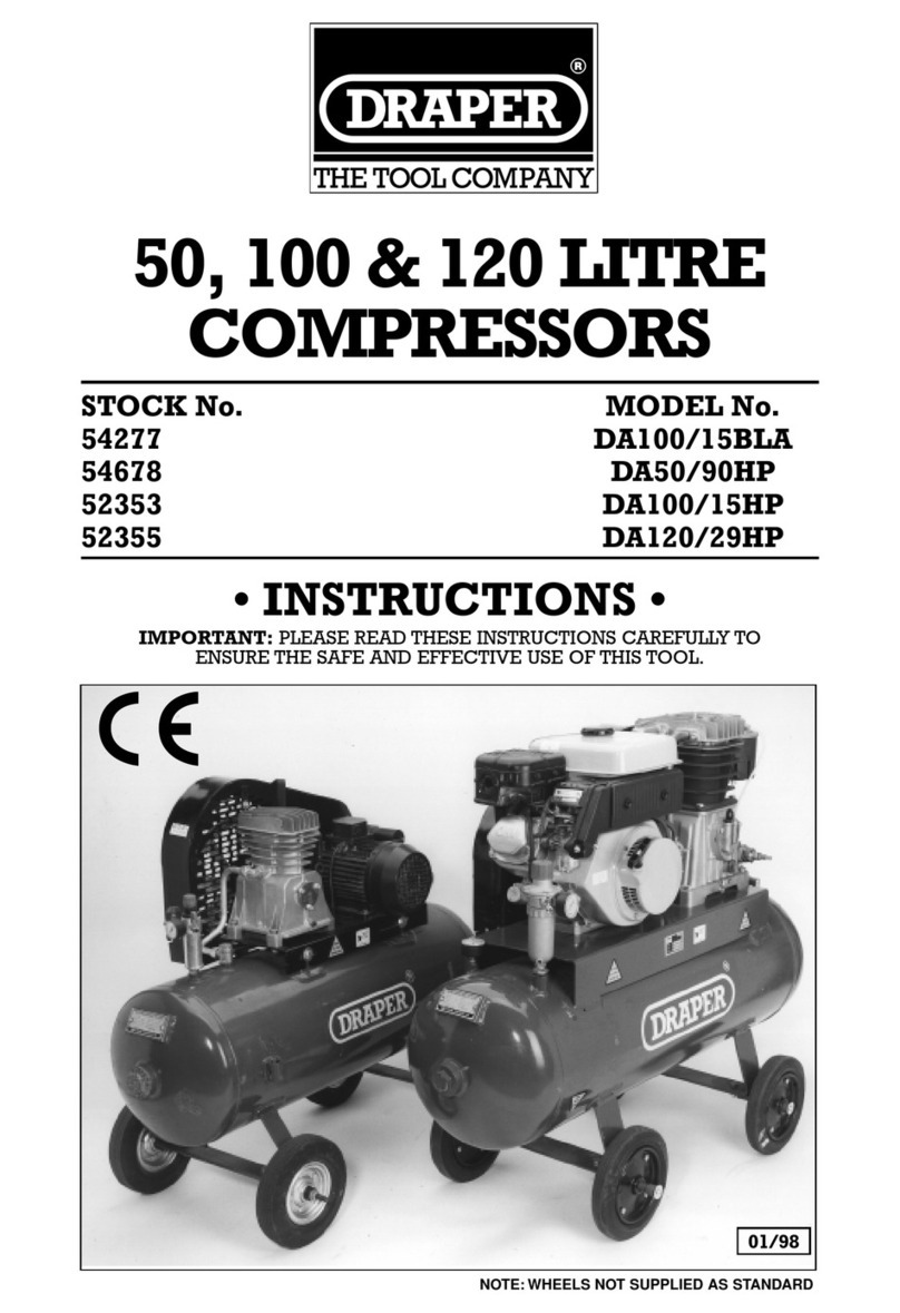 Draper DA100 instructions