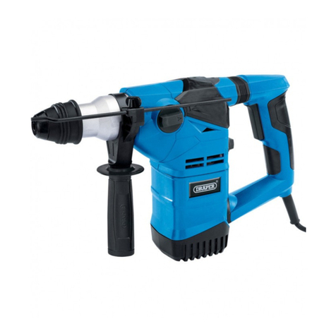 Draper PT1500SDS instructions