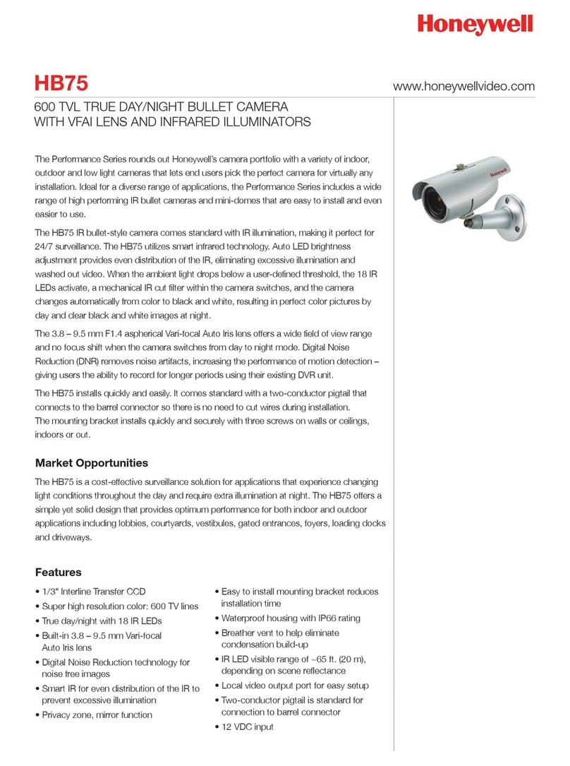 Honeywell HB75 User manual