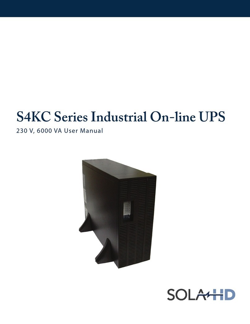 Sola HD S4KC Series user manual
