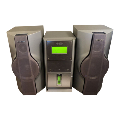 Sharp CD-CH1000 User manual Sharp CD-CH1000 User manual