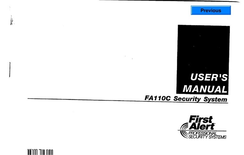 First Alert FA110C User manual