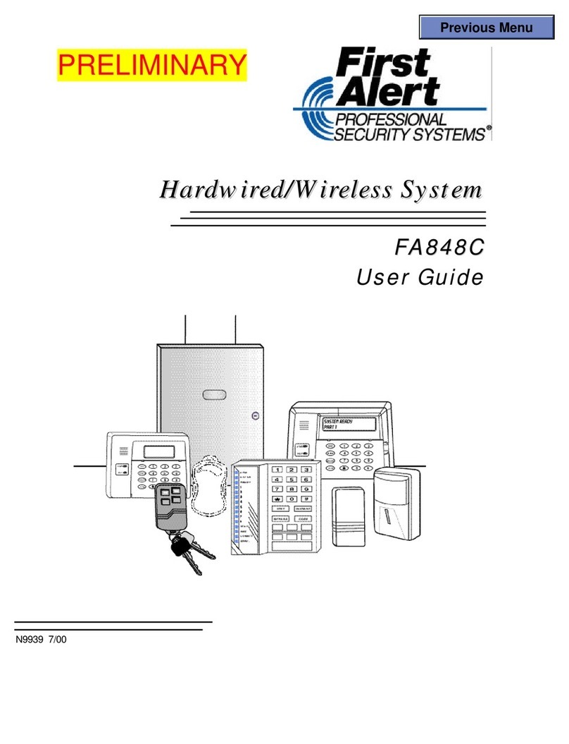 First Alert FA848C User manual