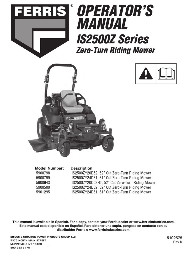 Ferris 5900799 User manual