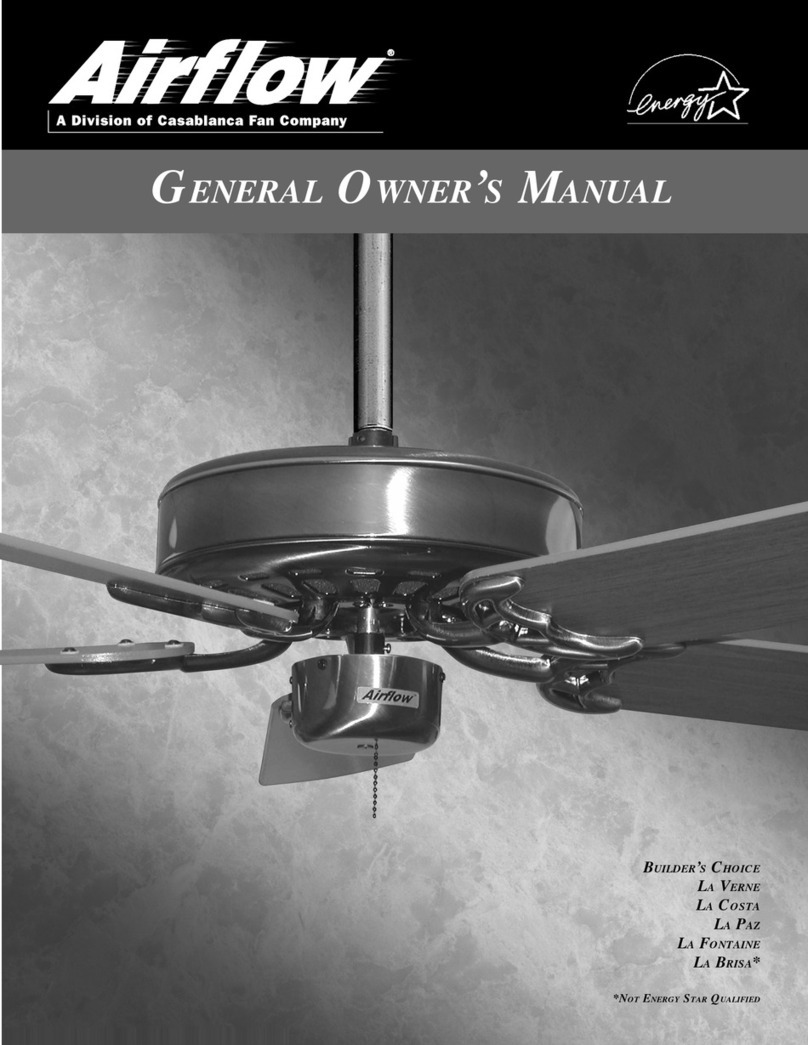 Airflow LA VERNE User manual