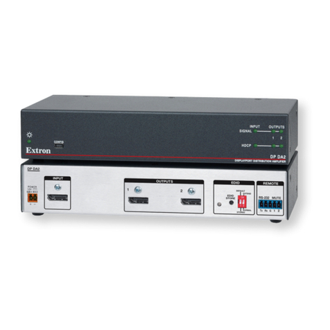 Extron electronics DP DA2 User manual