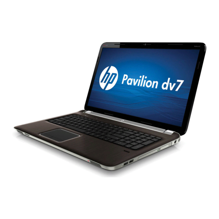 HP PAVILION DV7 Manual