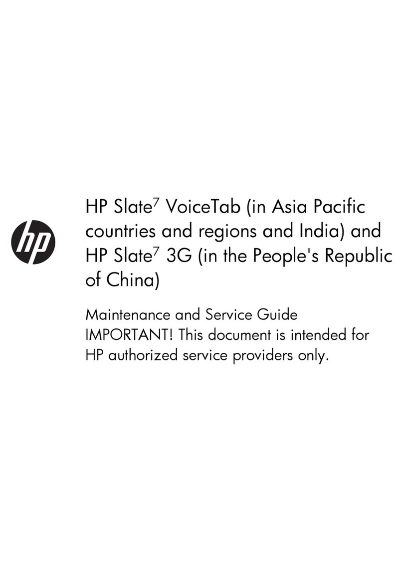HP Slate7 VoiceTab Manual
