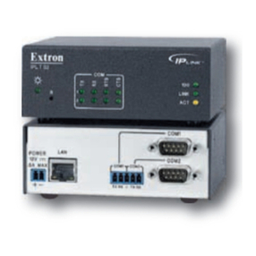 Extron electronics IPL T S1 User manual