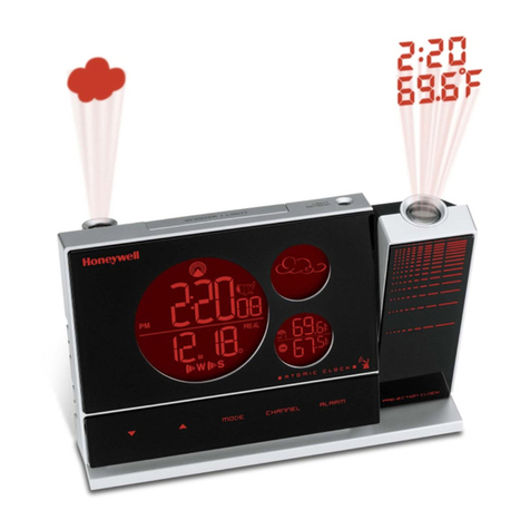 Honeywell PCR426W - Weather Forecaster With Dual... user manual